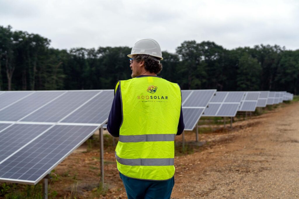 centrale photovoltaique au sol